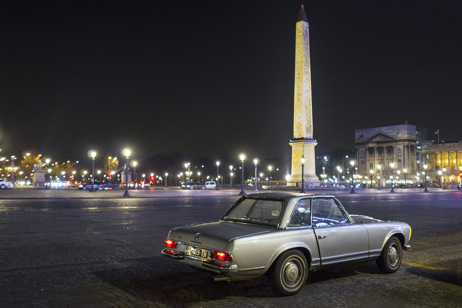 Mercedes 280SL Pagoda en Paris