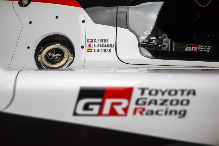 2019 Toyota TS050 Hybrid Fernando Alonso Sebatian Buemi Kazuki Nakajima Gazoo Racing GR